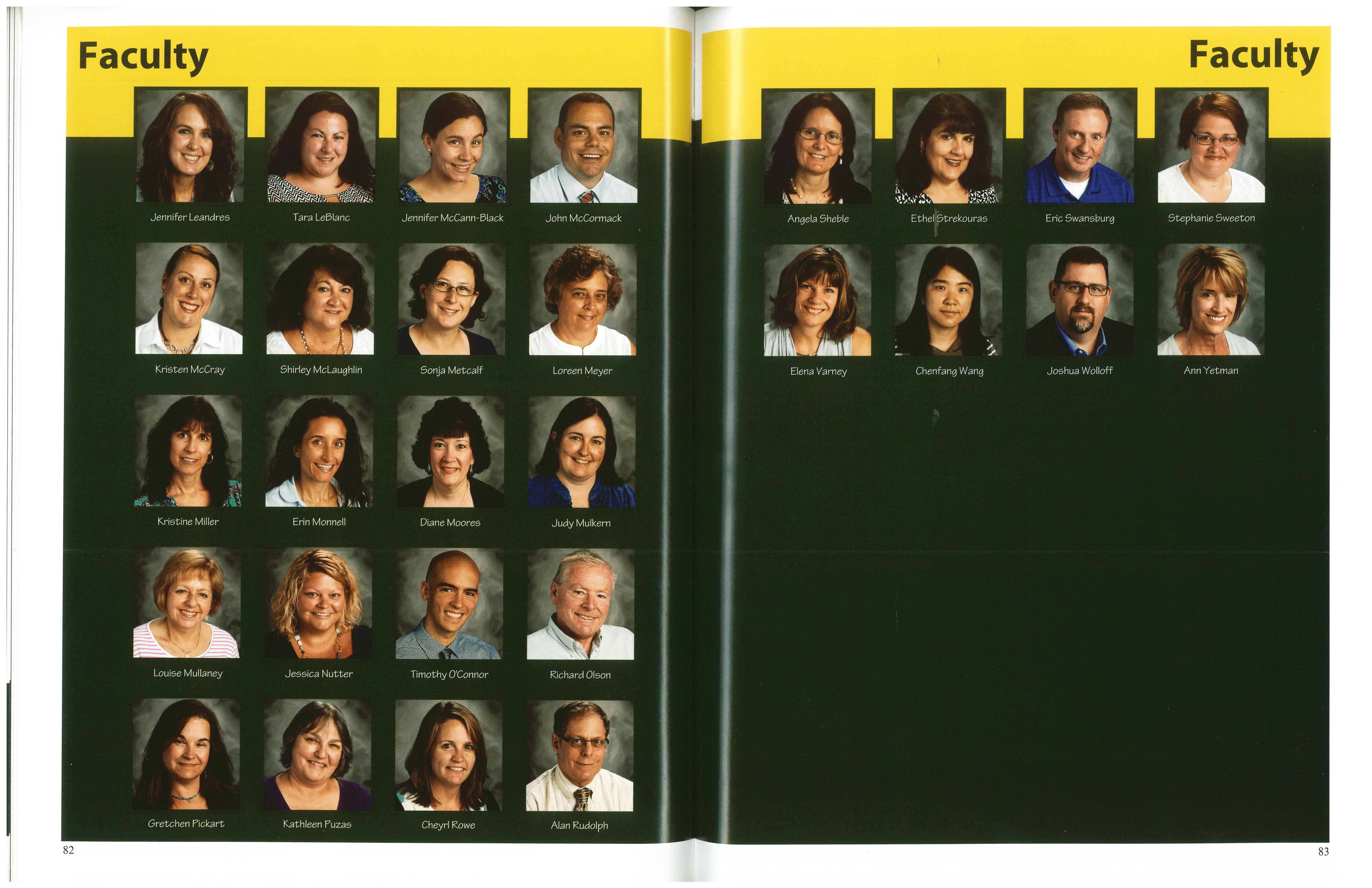 More Faculty